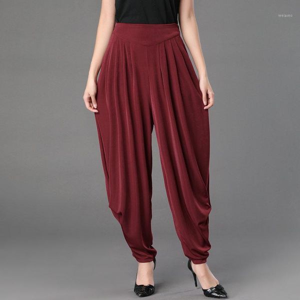 summer runway casual elastic waist harem pants high waist pants loose wide leg women clothing vintage flare trousers women1, Black;white
summer runway casual elastic waist harem pants high waist pants loose wide leg women clothing vintage flare trousers women1, Black;white