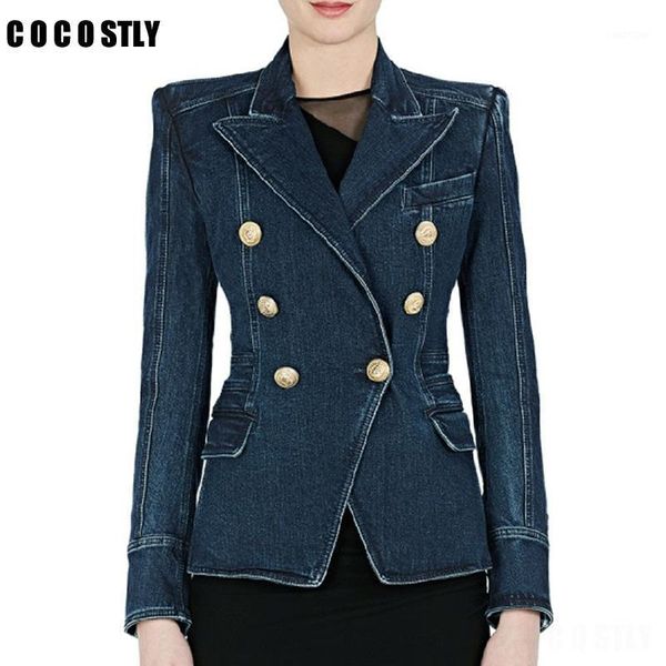 autumn denim jacket women blazer demim coats streetwear lapel double breasted 2020 women's jackets and blazers plus size1, White;black
autumn denim jacket women blazer demim coats streetwear lapel double breasted 2020 women's jackets and blazers plus size1, White;black