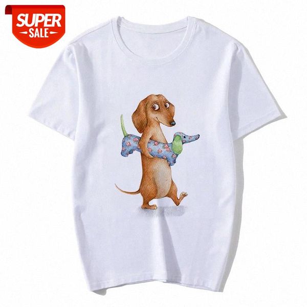 ZOGANKIN Dachshund Funny T Shirt Women Harajuku Cute Dog and Cat Summer New Fashion T-shirt Girls Cotton Tshirt Tops #Gu0E, White
ZOGANKIN Dachshund Funny T Shirt Women Harajuku Cute Dog and Cat Summer New Fashion T-shirt Girls Cotton Tshirt Tops #Gu0E, White