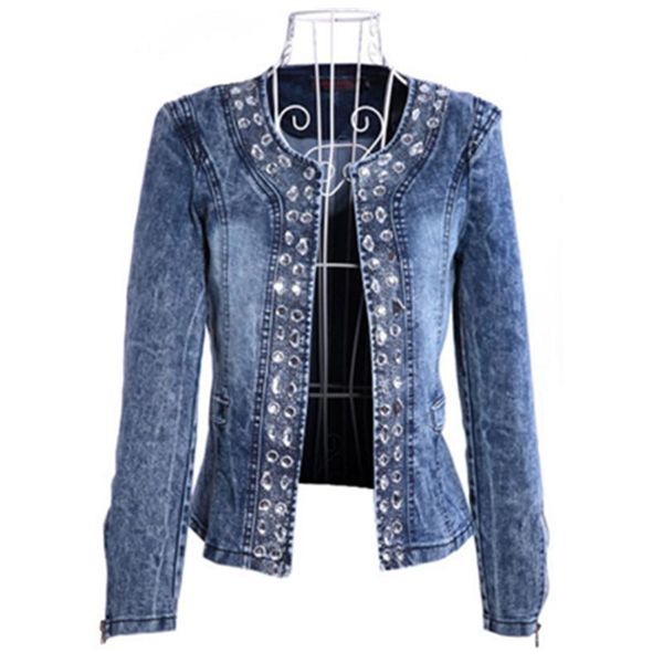 women's jackets spring autumn women plus large size 5xl 6xl outwear jean jacket woman slim short motor bike denim coat casual jeans, Black;brown
women's jackets spring autumn women plus large size 5xl 6xl outwear jean jacket woman slim short motor bike denim coat casual jeans, Black;brown