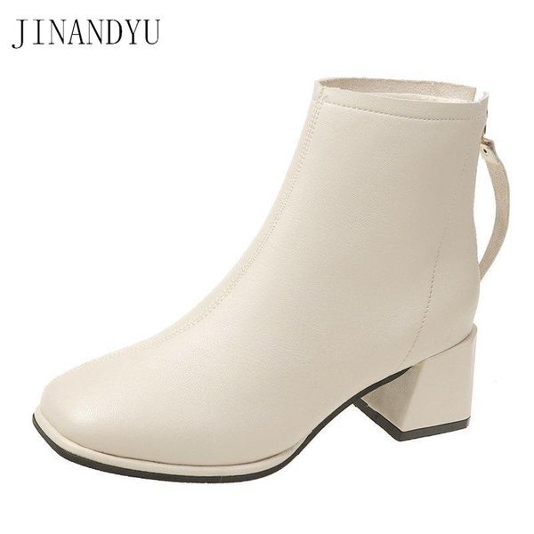 boots kitten heels short women leather beige black square heel shoes arrival fashion evening for 5cm
boots kitten heels short women leather beige black square heel shoes arrival fashion evening for 5cm