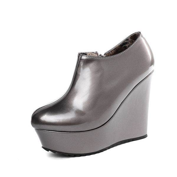 new autumn winter ankle short toe-round platform 12cm ladies'heels women's boots 3233, Black
new autumn winter ankle short toe-round platform 12cm ladies'heels women's boots 3233, Black