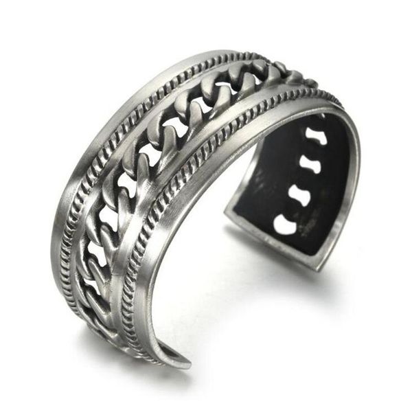 bangle stainless steel link chain on hand mens accessories charm bangles for men, Black
bangle stainless steel link chain on hand mens accessories charm bangles for men, Black