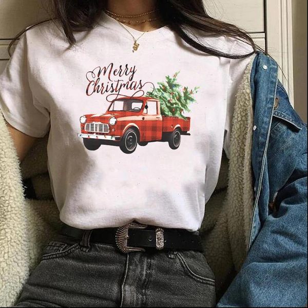 women plaid truck vintage holiday new year christmas tees ladies womens graphic female lady t shirt t shirt t shirts, White
women plaid truck vintage holiday new year christmas tees ladies womens graphic female lady t shirt t shirt t shirts, White