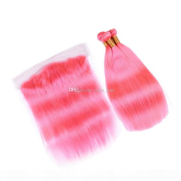 silk straight pink hair bundles with lace frontal pink straight bundles with lace frontal closure peruvian virgin hair raw indian remy weft, Black;brown
silk straight pink hair bundles with lace frontal pink straight bundles with lace frontal closure peruvian virgin hair raw indian remy weft, Black;brown