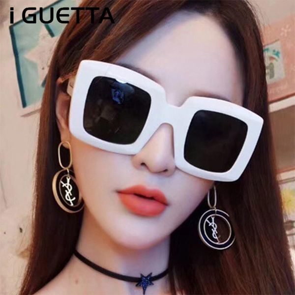 sunglasses iguetta square women 2021 fashion sunglass brand designer sun glasses men retro iyjb270, White;black
sunglasses iguetta square women 2021 fashion sunglass brand designer sun glasses men retro iyjb270, White;black