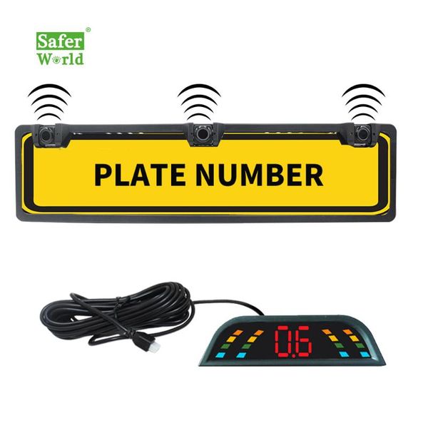 car rear view cameras& parking sensors europe eu led display number license plate frame 3 reversing system
car rear view cameras& parking sensors europe eu led display number license plate frame 3 reversing system