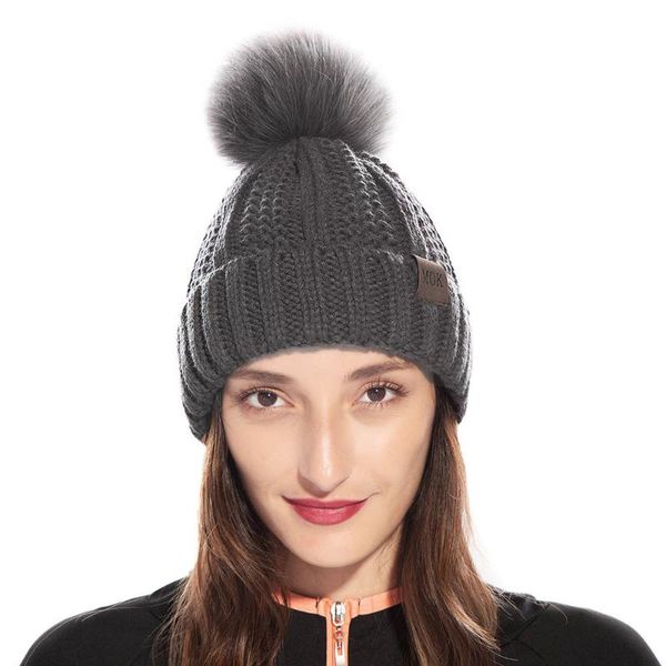 beanie/skull caps fioday women knitted hat for girls solid faux fur bobble large pom ski cap ladies winter warm beanie hats female, Blue;gray
beanie/skull caps fioday women knitted hat for girls solid faux fur bobble large pom ski cap ladies winter warm beanie hats female, Blue;gray