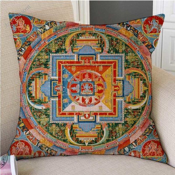 18" tibetan buddhism mandala wall painting art worship decorative pillow case mysterious antique buddhist cultural cushion cover1
18" tibetan buddhism mandala wall painting art worship decorative pillow case mysterious antique buddhist cultural cushion cover1
