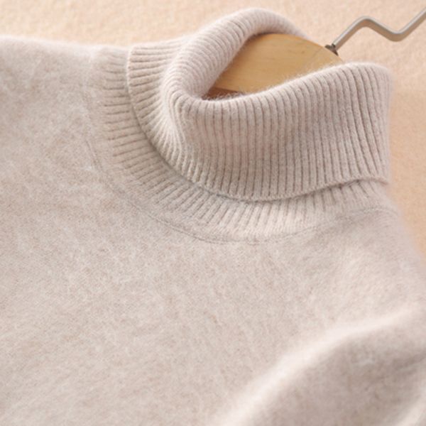 super warm mink cashmere soft fur fleece turtleneck sweaters and pullovers for women autumn winter jumper female brand jumper lj200908, White;black
super warm mink cashmere soft fur fleece turtleneck sweaters and pullovers for women autumn winter jumper female brand jumper lj200908, White;black