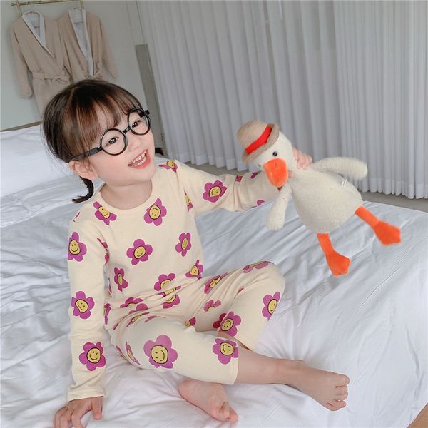 wholesale 2021 new spring baby pajamas cartoon cow flower rabbit long sleeve brushed cotton girl boy 2pcs sets baby clothes e32, White
wholesale 2021 new spring baby pajamas cartoon cow flower rabbit long sleeve brushed cotton girl boy 2pcs sets baby clothes e32, White