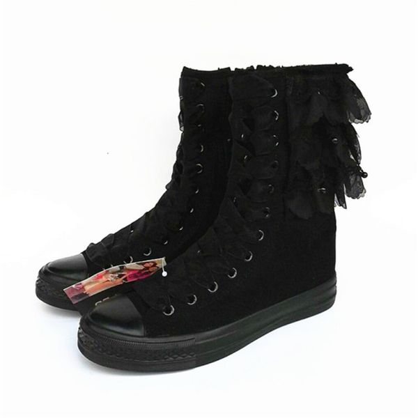 2021 new female autumn canvas mid-calf fashionable black suit boots lace thick tassels sola booties size 34-43 wobc
2021 new female autumn canvas mid-calf fashionable black suit boots lace thick tassels sola booties size 34-43 wobc