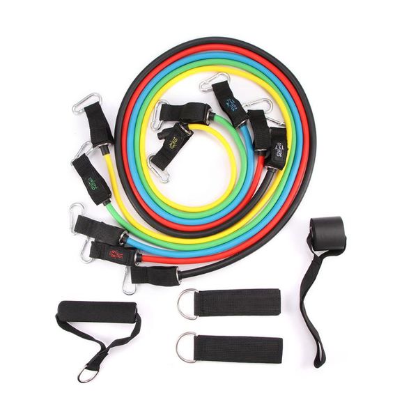 11 pcs resistance bands set fitness bands resistance gym equipment exercise pull rope fitness elastic training expander
11 pcs resistance bands set fitness bands resistance gym equipment exercise pull rope fitness elastic training expander