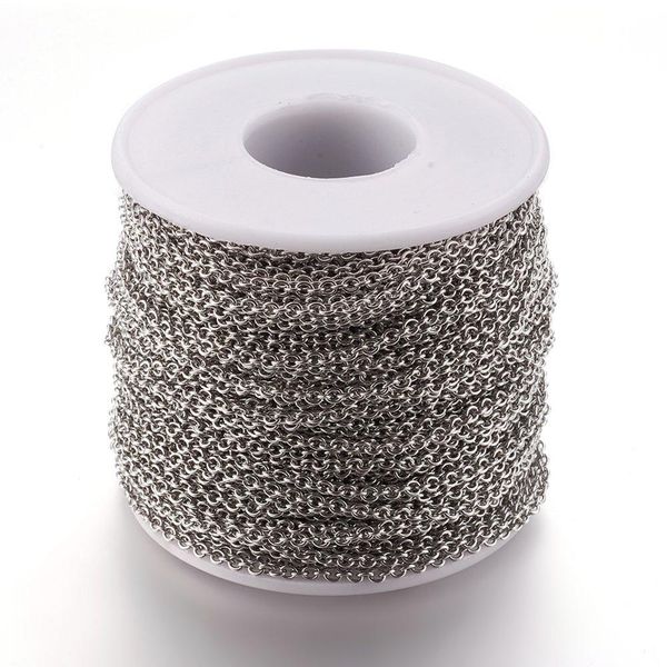 50m stainless steel cross chains soldered rolo chains for necklaces bracelets jewelry making diy 0.4mm 0.5mm 0.6mm 0.8mm 1mm
50m stainless steel cross chains soldered rolo chains for necklaces bracelets jewelry making diy 0.4mm 0.5mm 0.6mm 0.8mm 1mm