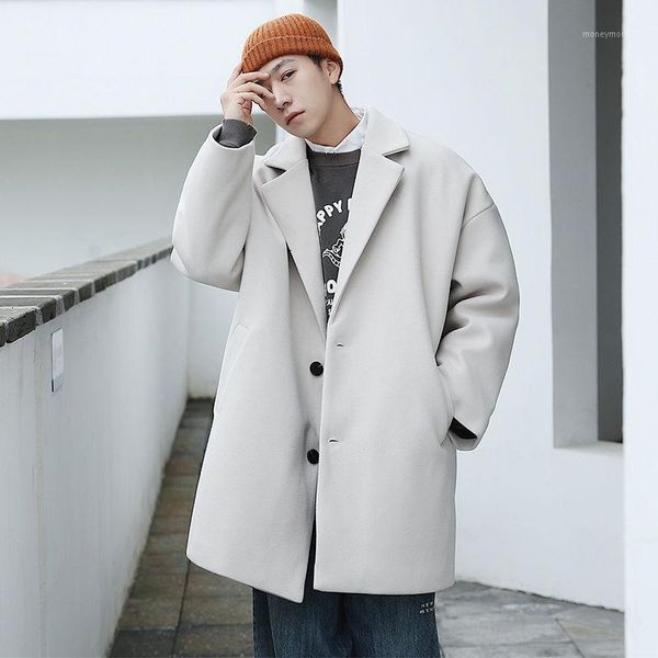 winter plus cotton thick woolen coat men's warm fashion casual short woolen coat men loose korean mid-length mens1, Black
winter plus cotton thick woolen coat men's warm fashion casual short woolen coat men loose korean mid-length mens1, Black