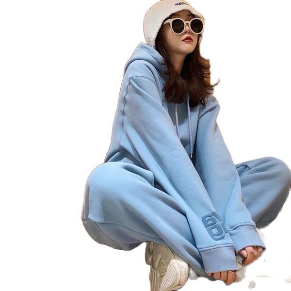 new autumn sweatshirt woman winter 2021 fashions plus velvet quilted women's nightgown casual fashion sport suit two-piece pants n884, White
new autumn sweatshirt woman winter 2021 fashions plus velvet quilted women's nightgown casual fashion sport suit two-piece pants n884, White