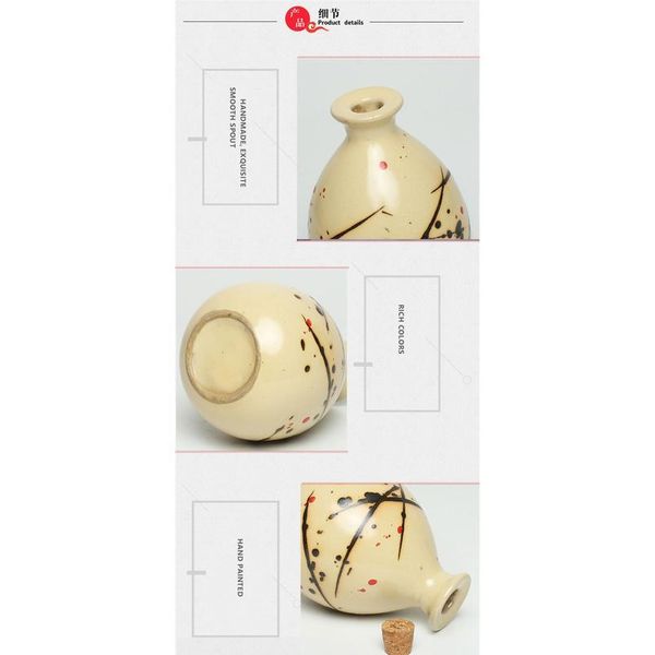 500ml japanese sake distribution wine pot liquor warmer household ceramic warm bottle barware flagon small stoup si bbykdj
500ml japanese sake distribution wine pot liquor warmer household ceramic warm bottle barware flagon small stoup si bbykdj