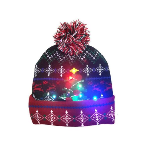 creative christmas hats sweater santa elk knitted beanie hat with led light up cartoon patteren christmas gift for new year supplies, Blue;gray
creative christmas hats sweater santa elk knitted beanie hat with led light up cartoon patteren christmas gift for new year supplies, Blue;gray