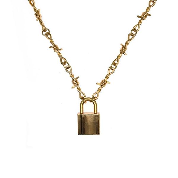layered punk chain lock pendant necklace women men choker metal padlock chains goth jewelry costume accessories, Silver
layered punk chain lock pendant necklace women men choker metal padlock chains goth jewelry costume accessories, Silver