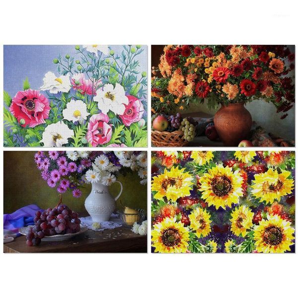 fuwatacchi oil painting drink coasters reusable dining table mat placemats for kitchen table polyester blooming flowers new1
fuwatacchi oil painting drink coasters reusable dining table mat placemats for kitchen table polyester blooming flowers new1