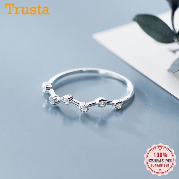 cluster rings trustdavis real 925 sterling silver minimalist fashion waves tiny cz finger for women wedding party s925 jewelry ds1182, Golden;silver
cluster rings trustdavis real 925 sterling silver minimalist fashion waves tiny cz finger for women wedding party s925 jewelry ds1182, Golden;silver