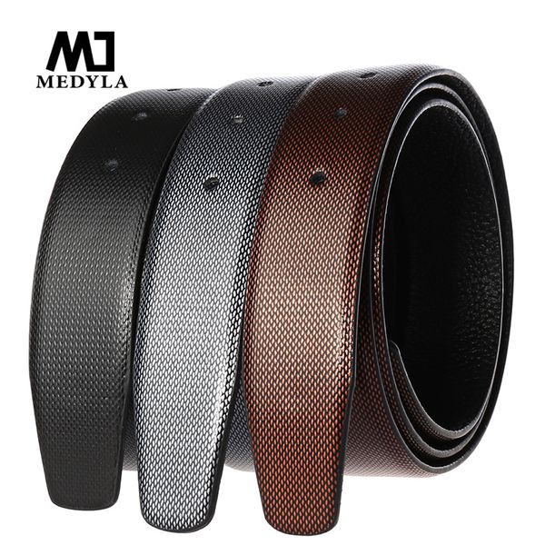 medyla natural leather men's business belt without buckle luxury diamond texture leather belt for men's matte gray pin buckle 2011, Black;brown
medyla natural leather men's business belt without buckle luxury diamond texture leather belt for men's matte gray pin buckle 2011, Black;brown