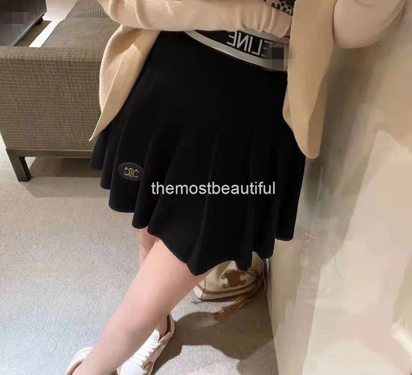 skirts ce home autumn and winter double-sided ribbon letter high waist versatile pleated skirt slim a-line for women, Black
skirts ce home autumn and winter double-sided ribbon letter high waist versatile pleated skirt slim a-line for women, Black
