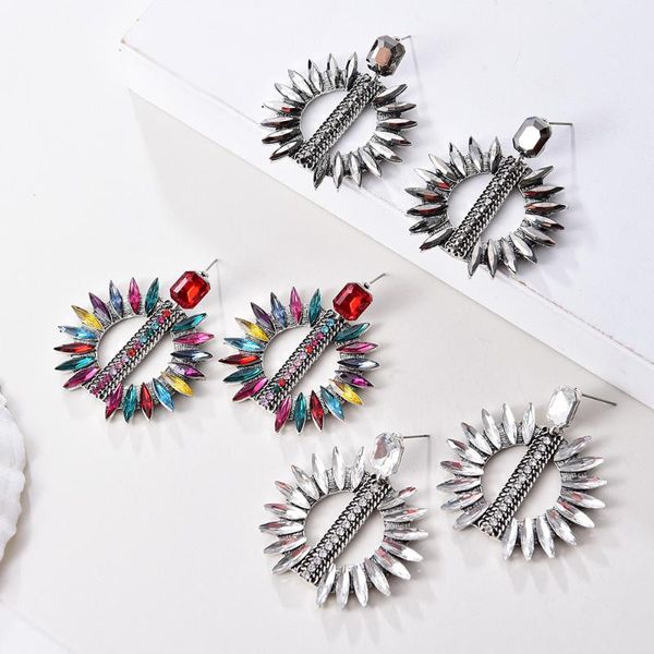 dangle & chandelier ztech style luxury crystal earrings for women big statement large rhinestones elegent fashion jewelry wholesale, Silver
dangle & chandelier ztech style luxury crystal earrings for women big statement large rhinestones elegent fashion jewelry wholesale, Silver