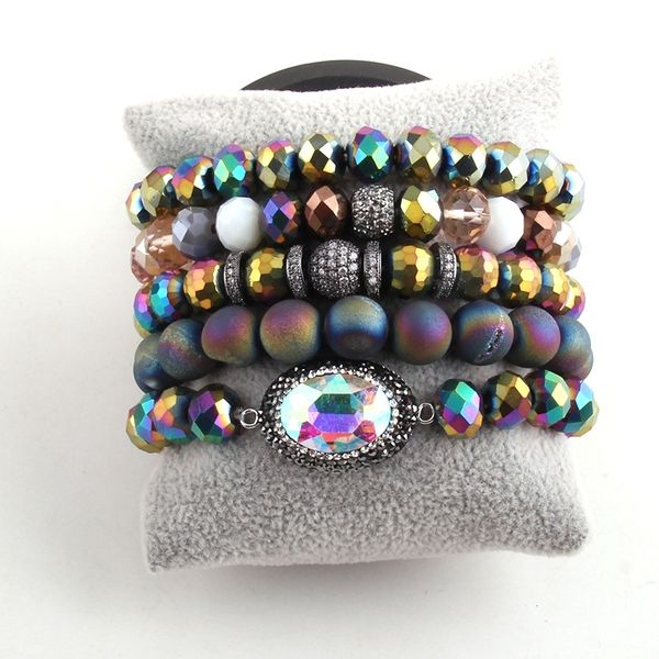 rh fashion jewelry beautiful beaded bracelet set natural stone cubic zircon ball crystal pave wristband bangles y200730, Black
rh fashion jewelry beautiful beaded bracelet set natural stone cubic zircon ball crystal pave wristband bangles y200730, Black