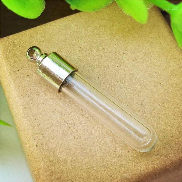 100pieces screw cap tube 35*6mm glass vial pendant crystal vial pendant glass crystal1, Black
100pieces screw cap tube 35*6mm glass vial pendant crystal vial pendant glass crystal1, Black