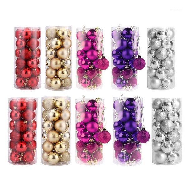 ty 24pcs/lot 6cm/8cm christmas tree decor ball bauble xmas party hanging ball ornament decorations for home christmas gift1
ty 24pcs/lot 6cm/8cm christmas tree decor ball bauble xmas party hanging ball ornament decorations for home christmas gift1