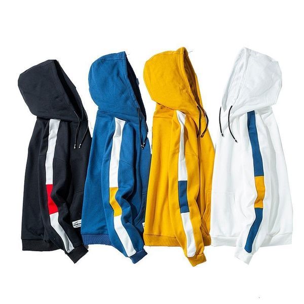 men's hoodies loose new 2020 spring autumn male casual hooded sweatshirts solid color splice men hoodie pullover tracksuit, Black
men's hoodies loose new 2020 spring autumn male casual hooded sweatshirts solid color splice men hoodie pullover tracksuit, Black