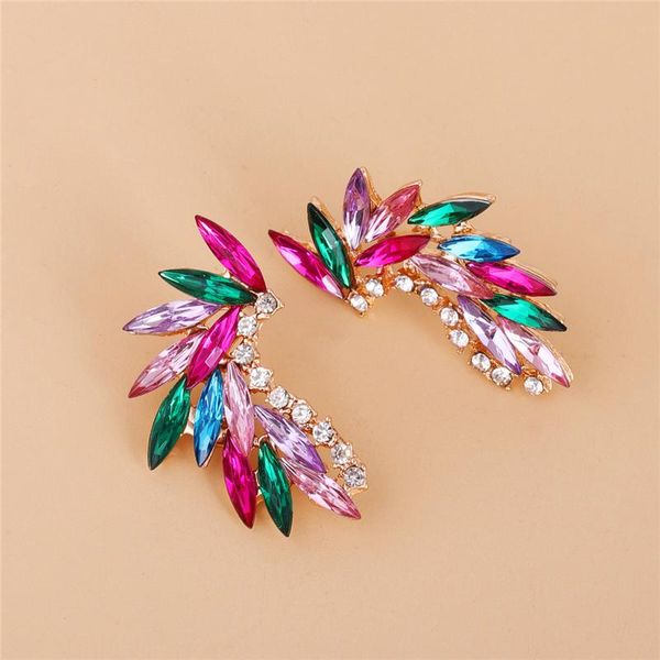 jujia bohomian colorful rhinestone crystal earring vintage stud earrings for women party jewelry wholesale, Golden;silver
jujia bohomian colorful rhinestone crystal earring vintage stud earrings for women party jewelry wholesale, Golden;silver
