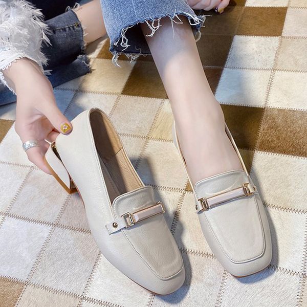 elegant women pumps metal buckle loafers fashion square head ladies shoes comfortable pu slip-on low heel women office shoes, Black
elegant women pumps metal buckle loafers fashion square head ladies shoes comfortable pu slip-on low heel women office shoes, Black