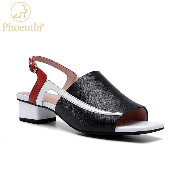 sandals phoentin women 2021 elegant ladies shoes mid heels genuine leather summer square toe plus size 34-42 ft1131, Black
sandals phoentin women 2021 elegant ladies shoes mid heels genuine leather summer square toe plus size 34-42 ft1131, Black