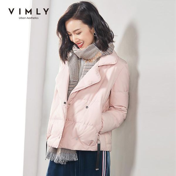 women's down jackets elegant notched double breasted solid zipper thick warm short female white duck coats kg-30, Black
women's down jackets elegant notched double breasted solid zipper thick warm short female white duck coats kg-30, Black