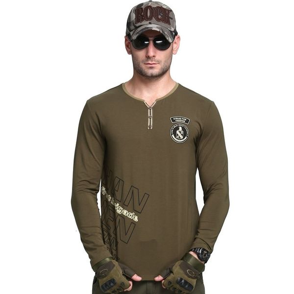 2021 new men with long sleeves v neck cotton plus size male green shirt army tactical combat military tshirt t 4xl kg1t, White;black
2021 new men with long sleeves v neck cotton plus size male green shirt army tactical combat military tshirt t 4xl kg1t, White;black