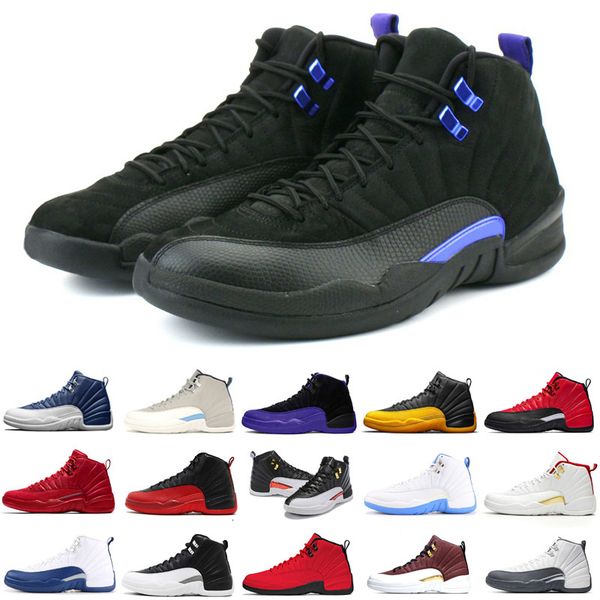 12s outdoor basketball shoes university gold dark concord stone blue game ball reverse flu game womens mens trainers sports sneakers, White;red
12s outdoor basketball shoes university gold dark concord stone blue game ball reverse flu game womens mens trainers sports sneakers, White;red