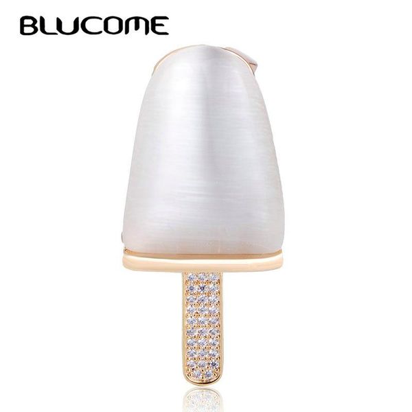 blucome cute cream shape brooch luxury opal zircons copper jewelry women girls bag hat pins party banquet accessories, Gray
blucome cute cream shape brooch luxury opal zircons copper jewelry women girls bag hat pins party banquet accessories, Gray