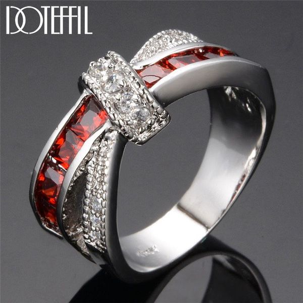 cluster rings doteffil 925 sterling silver red/pink/blue six colors zircon crystal ring for women fashion wedding party charm jewelry, Golden;silver
cluster rings doteffil 925 sterling silver red/pink/blue six colors zircon crystal ring for women fashion wedding party charm jewelry, Golden;silver