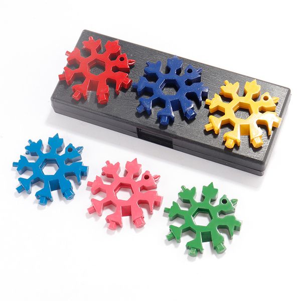 18-in-1 stainless steel snowflake multi-tool card keychain outdoor wrench tools compact snowflakes tool gifts for friends kimter-c57fz
18-in-1 stainless steel snowflake multi-tool card keychain outdoor wrench tools compact snowflakes tool gifts for friends kimter-c57fz