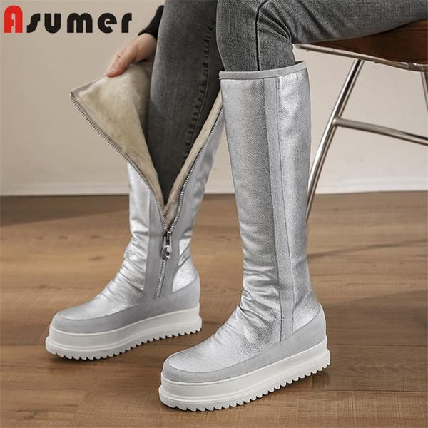 boots asumer 2021 big size 43 knee high women genuine leather wool waterproof warm casual snow black
boots asumer 2021 big size 43 knee high women genuine leather wool waterproof warm casual snow black