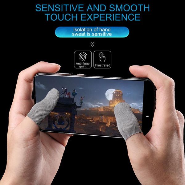 touch 100 pairs ultra-thin anti sweat washable controller screen thumbs finger sleeve for pubg mobile phone game gloves
touch 100 pairs ultra-thin anti sweat washable controller screen thumbs finger sleeve for pubg mobile phone game gloves