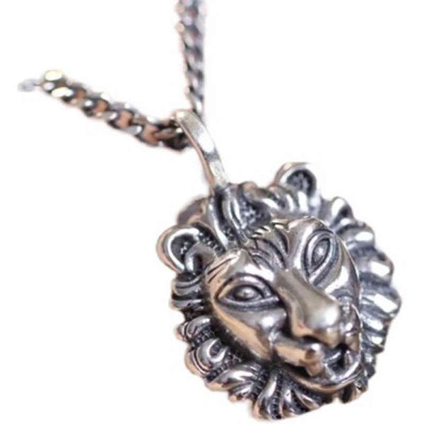 new made old metal lion head pendant necklace exclusive design jewel, Silver
new made old metal lion head pendant necklace exclusive design jewel, Silver