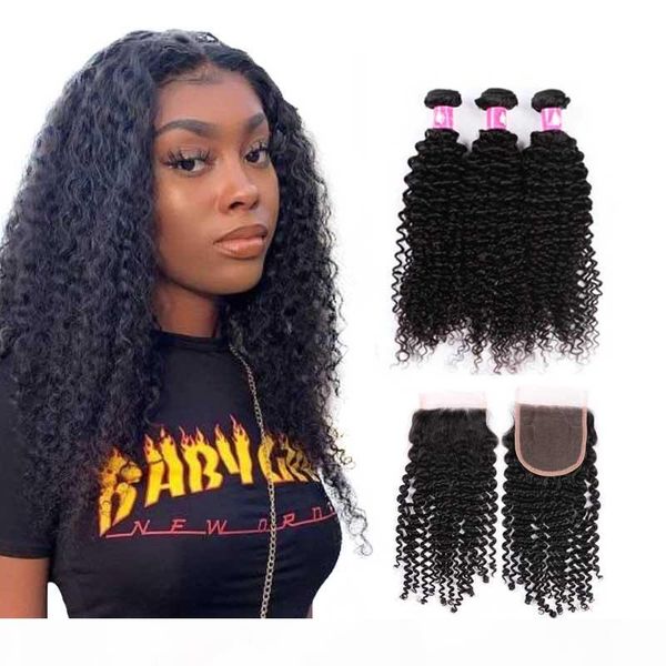7a deep curly virgin brazilian hair bundles with lace closure unprocessed peruvian human hair weaves with closure 1b black soft hair weft
7a deep curly virgin brazilian hair bundles with lace closure unprocessed peruvian human hair weaves with closure 1b black soft hair weft