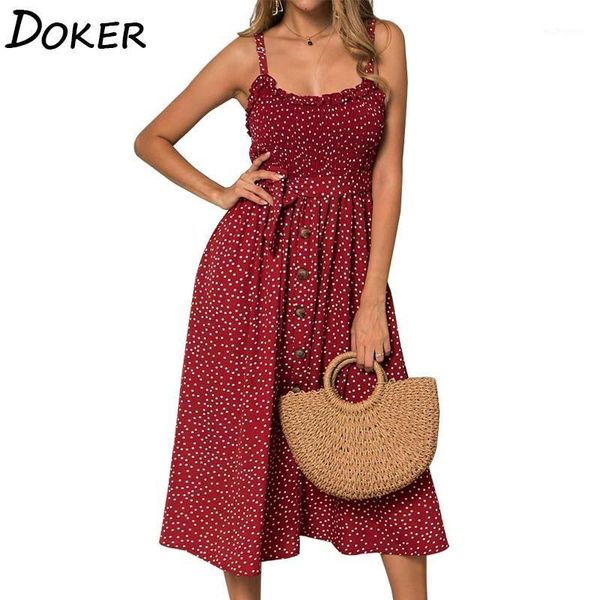 casual dresses vintage sundress female beach midi dress backless polka dot button women summer 2021 floral bandage boho1, Black;gray
casual dresses vintage sundress female beach midi dress backless polka dot button women summer 2021 floral bandage boho1, Black;gray
