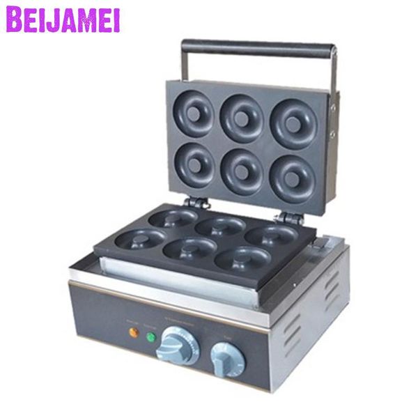 beijamei 110v/220v electric six pieces donuts waffle maker non-stick commercial automatic doughnut donut making machine
beijamei 110v/220v electric six pieces donuts waffle maker non-stick commercial automatic doughnut donut making machine