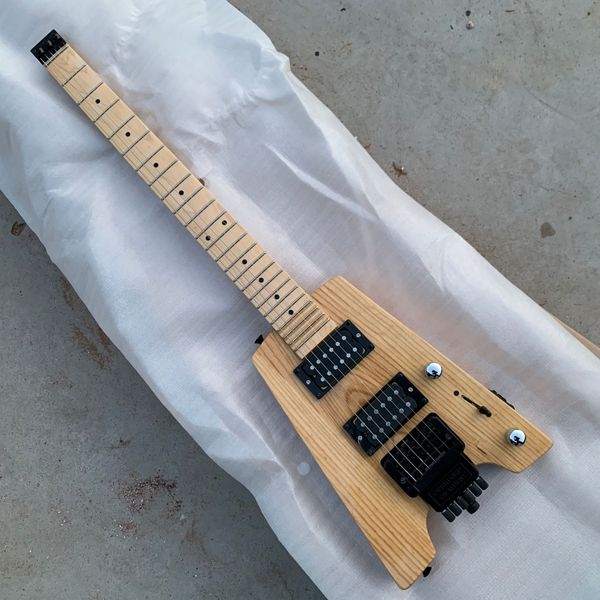 custom shop spirit natural headless electric guitar copy emg pickups, tremolo bridge, drop shipping
custom shop spirit natural headless electric guitar copy emg pickups, tremolo bridge, drop shipping
