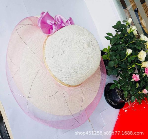 2020 korean-style hat women's versitile fashion sun-resistant e casual outing sand cap knitted art wedding dress cap, Blue;gray
2020 korean-style hat women's versitile fashion sun-resistant e casual outing sand cap knitted art wedding dress cap, Blue;gray