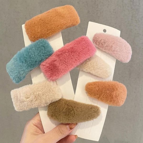 8.5cm long 1pc winter plush square hairpins candy color faux fur hair clip barrettes for girls fashion kids hair acc qylfcx, Black;brown
8.5cm long 1pc winter plush square hairpins candy color faux fur hair clip barrettes for girls fashion kids hair acc qylfcx, Black;brown